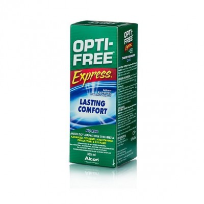 OPTI-FREE EXPRESS Διάλυμα Απολύμανσης Πολλαπλών Χρήσεων για φακούς επαφής 355ml