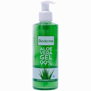 Aloe Vera Biodermin Gel 99% Αλόη Βέρα με Βιταμίνες A, E & F 200ml